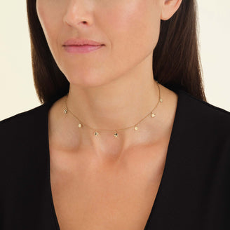 Collier Breloques Martelées Or leftcolumn