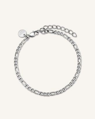 Bracelet Figaro Argent leftcolumn