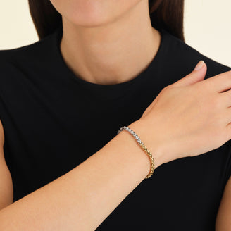 Duotone Chevron Bracelet leftcolumn