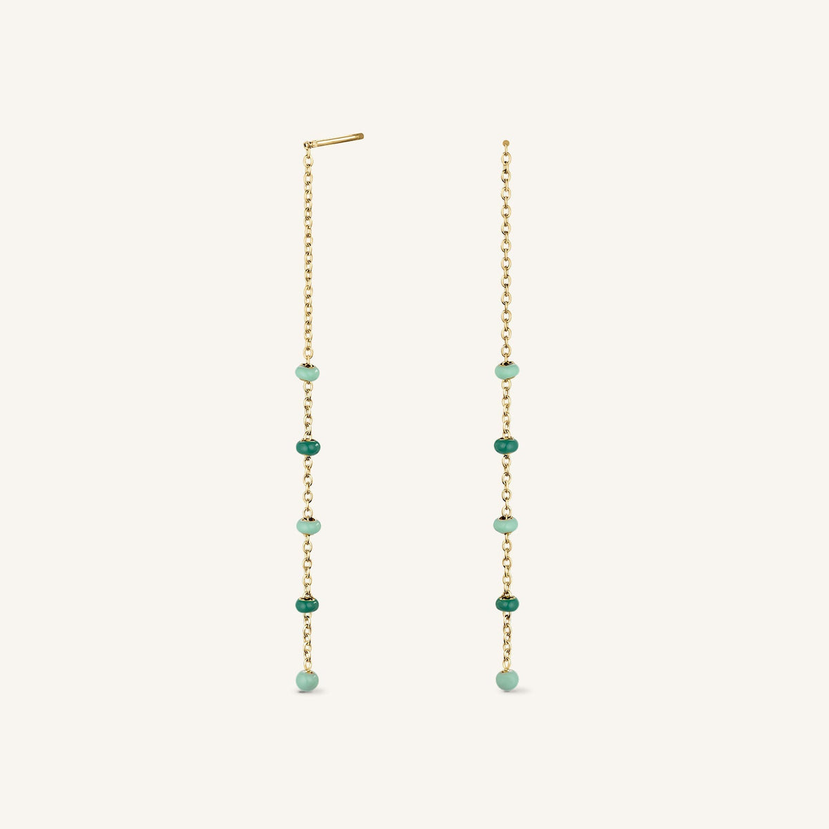 Boucles Longues Perles Émeraude leftcolumn