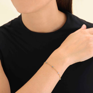 Bracelet en pierre bleu leftcolumn