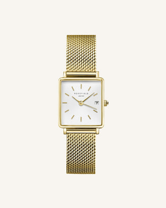 Boxy XS Maille Or - Avec Gravure leftcolumn