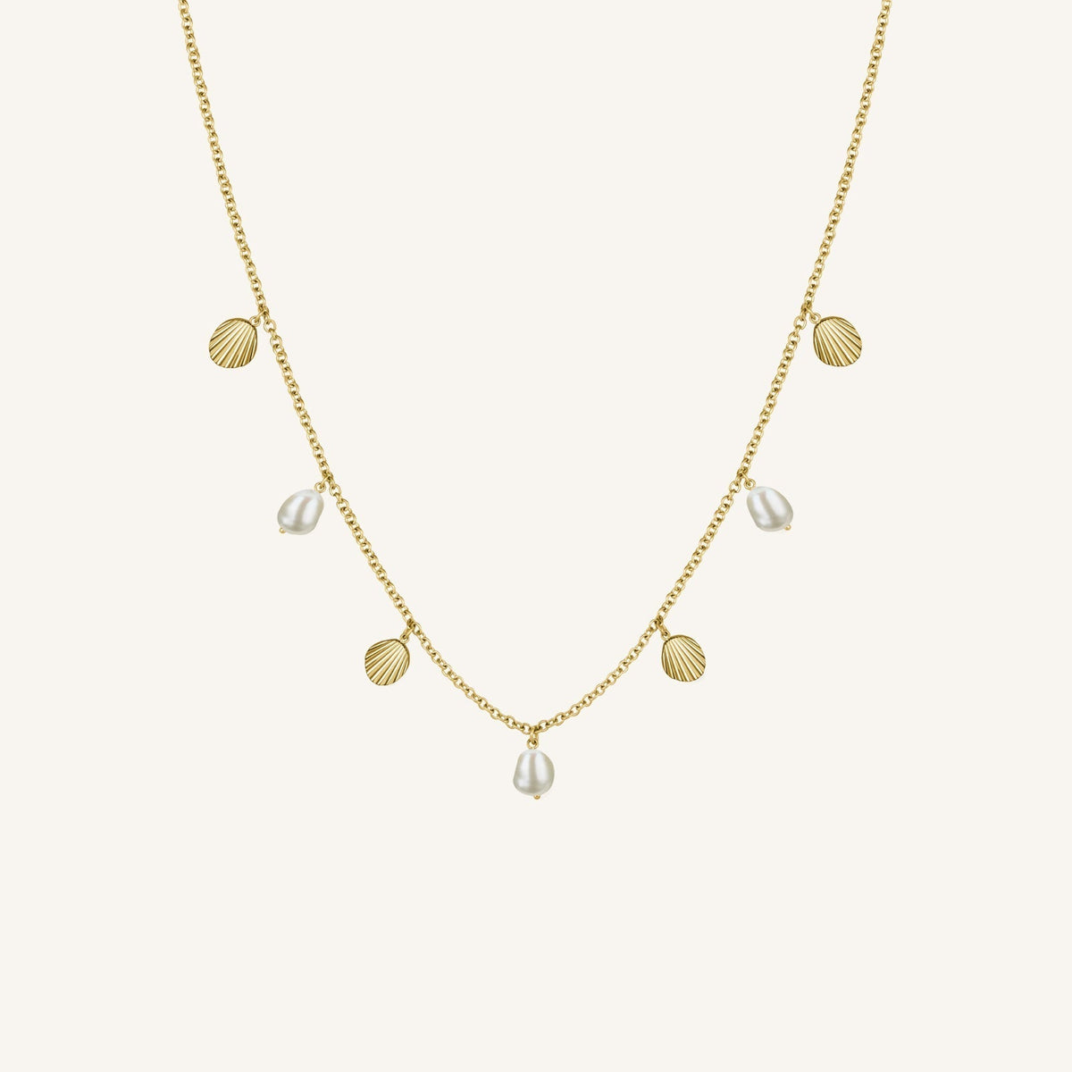 Collier multi coquillages & perles JMSPNS-J162,leftcolumn