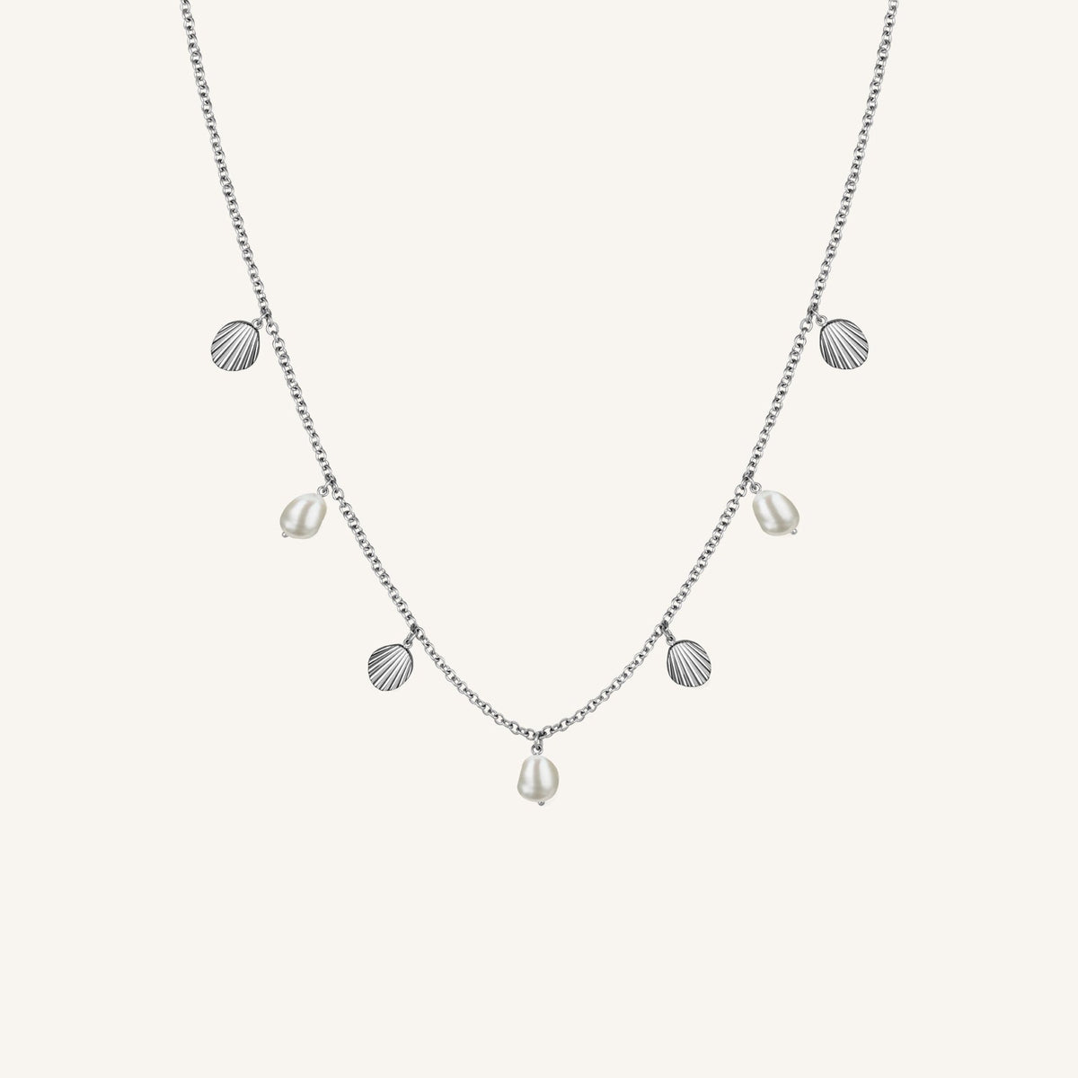 Collier multi coquillages & perles JMSPNS-J162,leftcolumn