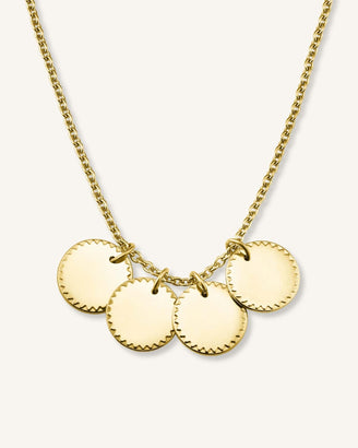 Collier 4 Médaillons JN4CG-J517,leftcolumn,