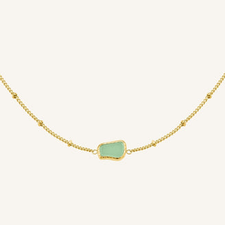 Collier Pierre Précieuse Forme Organique JNOGG-J658,leftcolumn,