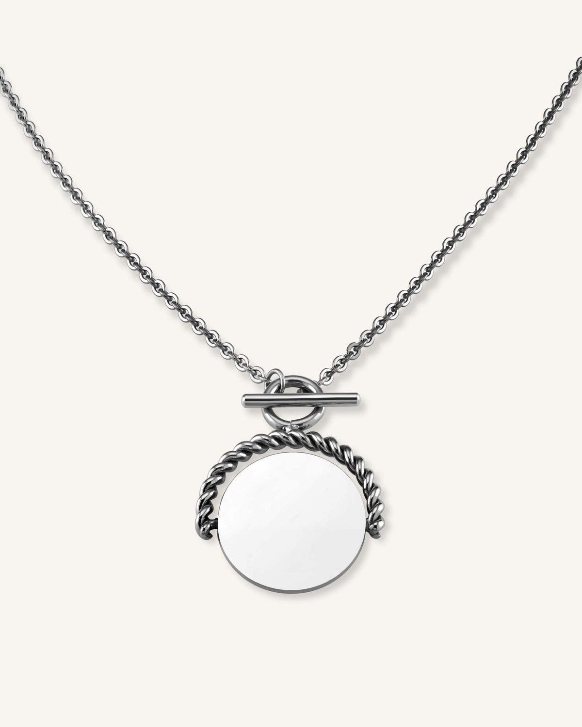 Collier médaillon torsadé JNTCG-J461,leftcolumn,