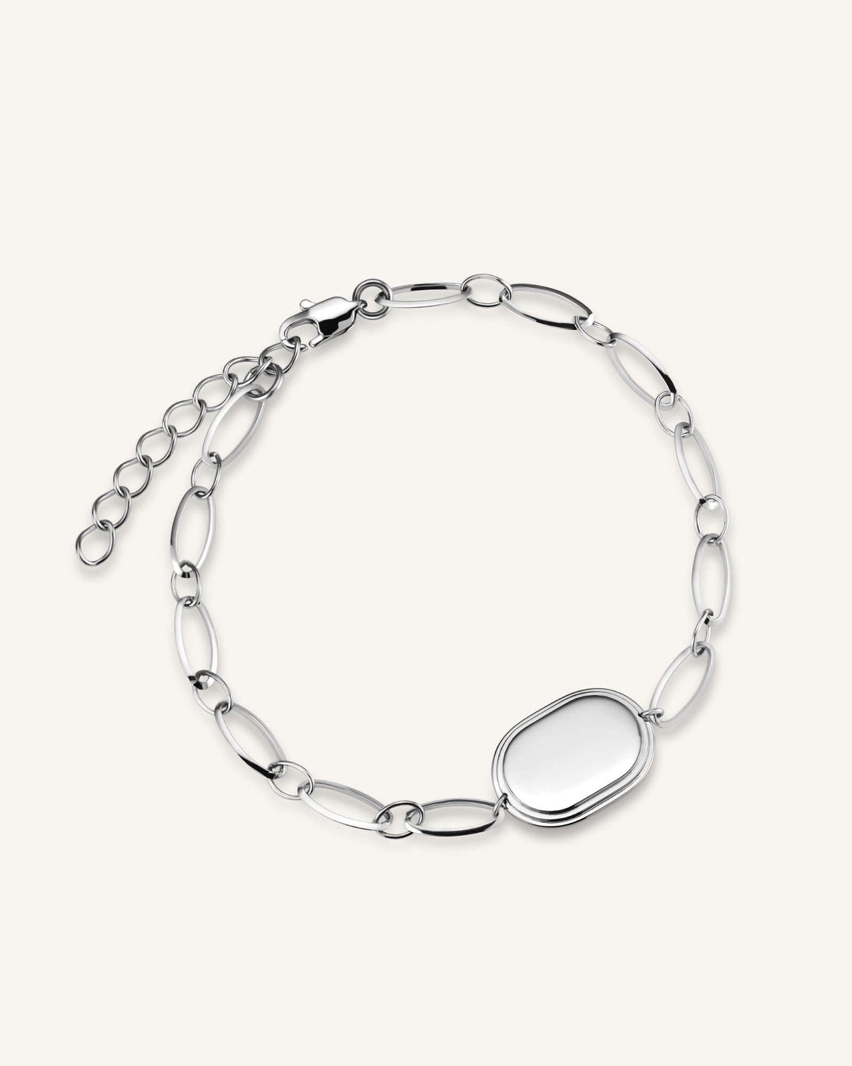 Bracelet Médaille Ovale JBOIG-J487,leftcolumn,