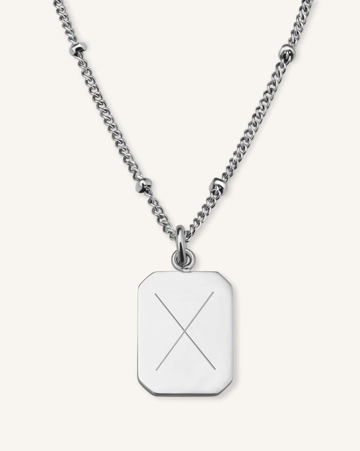 Collier Pendentif Octogone JRINOG-J106,leftcolumn,