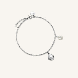 Bracelet coquillage & perle JSPBRG-J163,leftcolumn