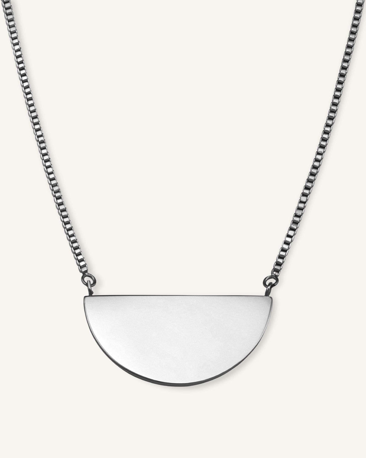 Collier Demi-Lune Avec Initiale JRINMG-J109,leftcolumn,