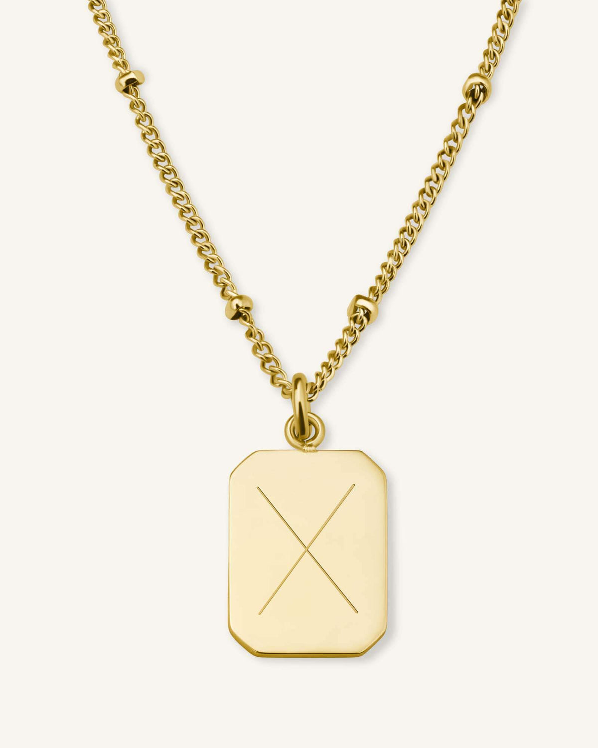 Collier Pendentif Octogone JRINOG-J106,leftcolumn,
