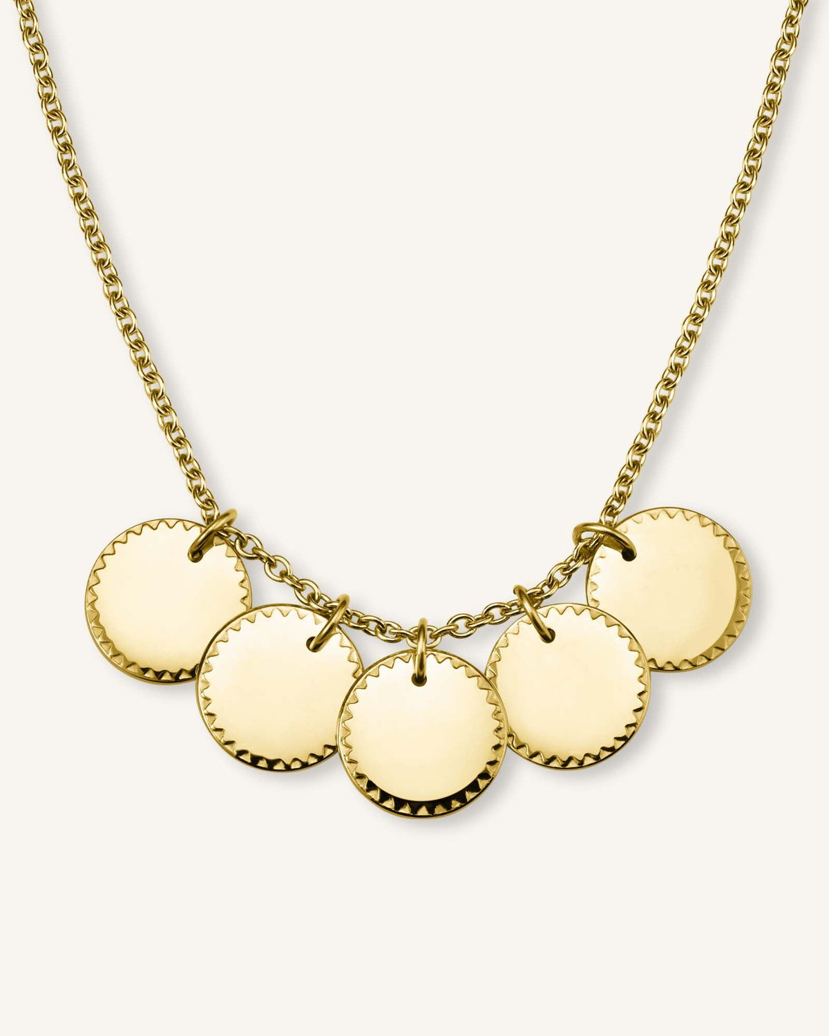 Collier 5 Médaillons JN5CG-J520,leftcolumn,