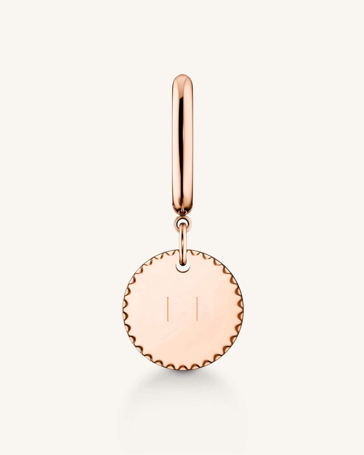 Boucle D'Oreille Médaillon JCHRG-J278,leftcolumn