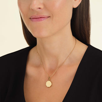 Collier Médaillon Géométrique JNGLG-J694,leftcolumn