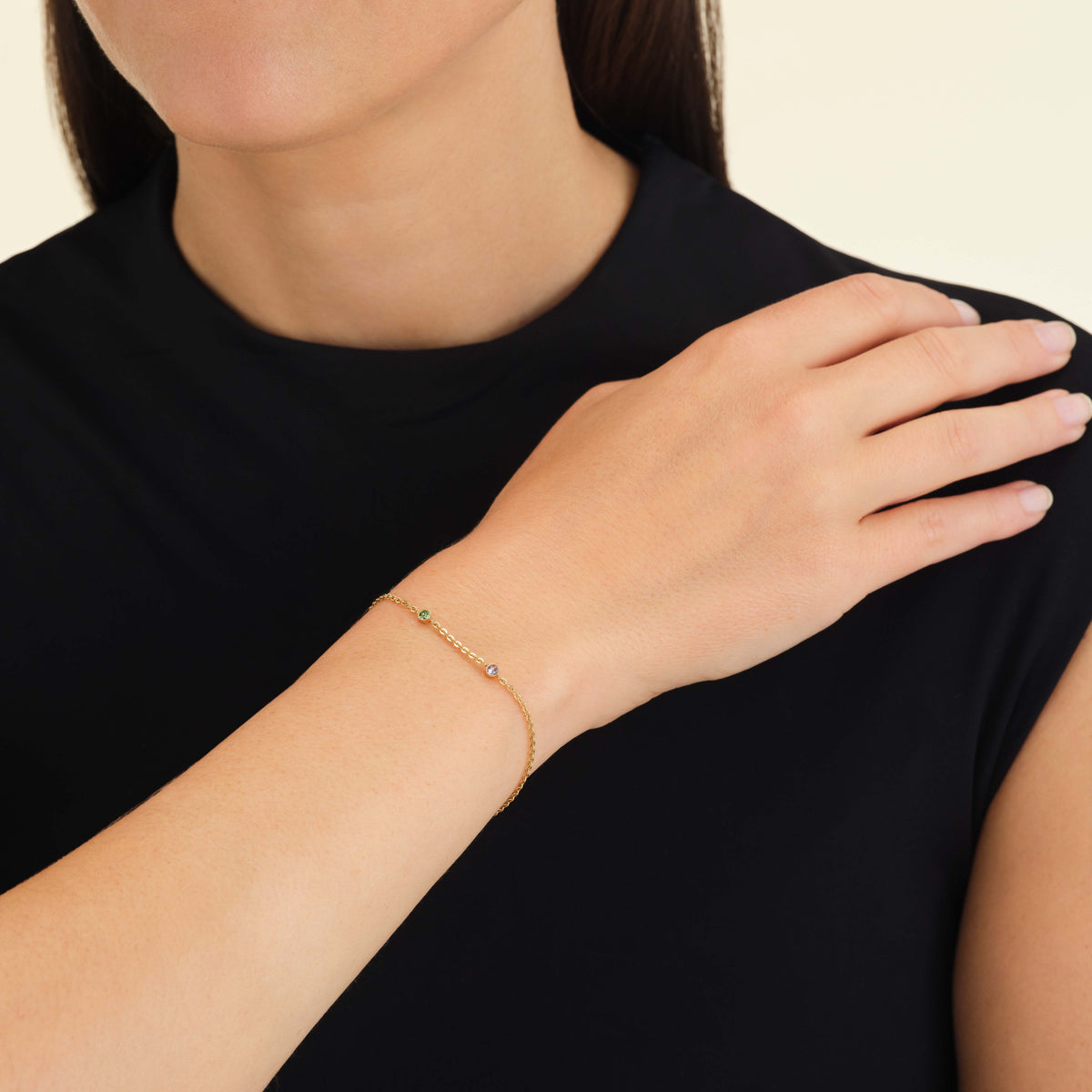 Bracelet 2 Pierres B-Gold-2,leftcolumn,