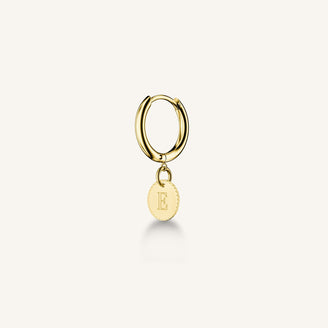 Boucle D'Oreille Médaillon JCHG-J277,leftcolumn