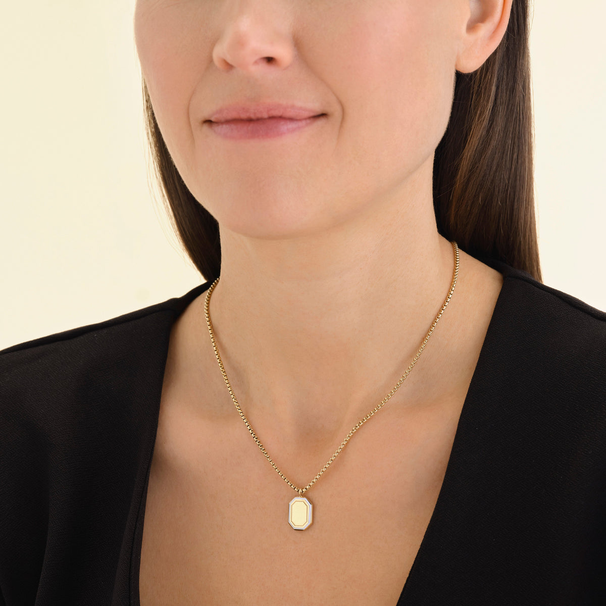 Octagon Enamel Collier JNOCG-J850,leftcolumn