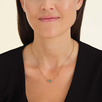 Collier Pierre Précieuse Forme Organique JNOGG-J658,leftcolumn,