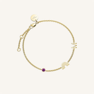 Bracelet 3 Charms B-RoseGold-3,leftcolumn