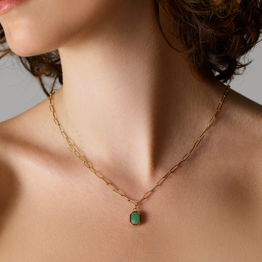 Collier Pierre Géométrique JNGGG-J664,leftcolumn,