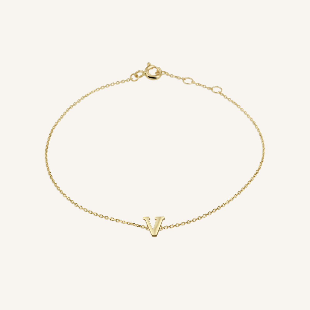 Bracelet Initiale V leftcolumn