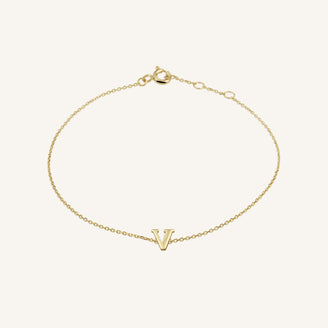 Bracelet Initiale V leftcolumn