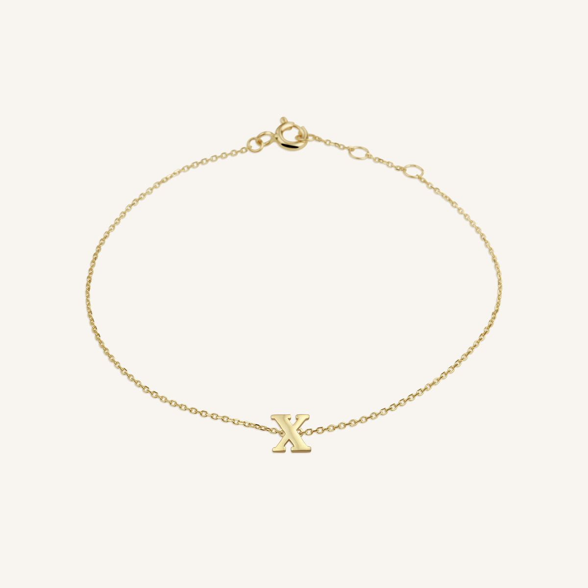 Bracelet Initiale X leftcolumn