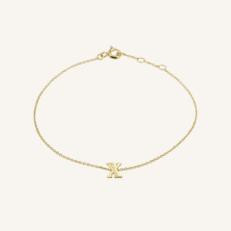 Bracelet Initiale X leftcolumn