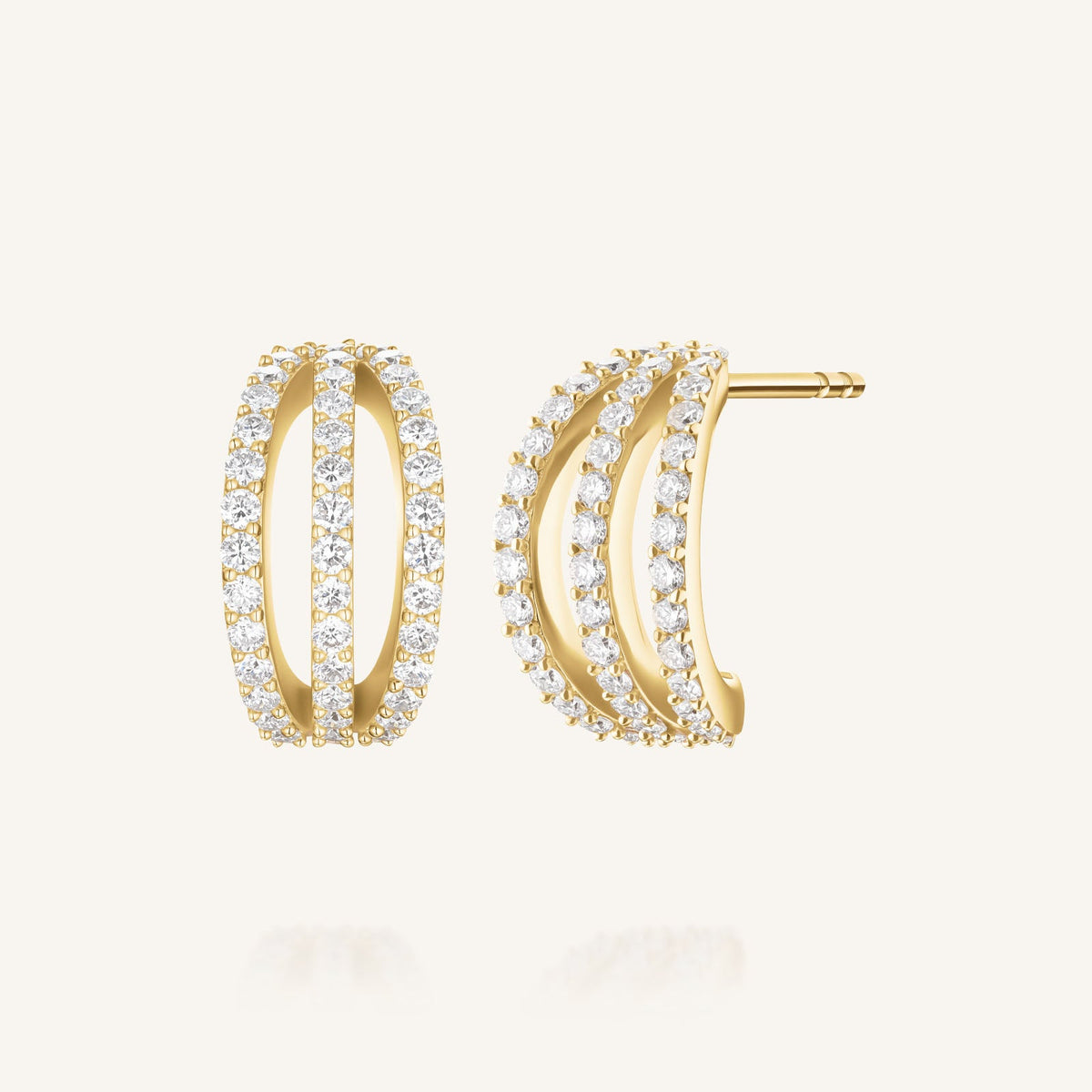 Créoles Triple Pave leftcolumn,