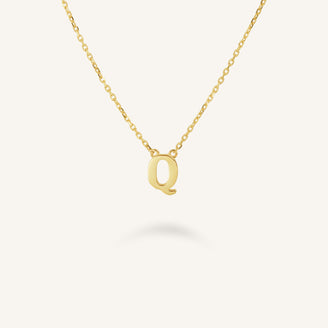 Collier Initiale Q leftcolumn