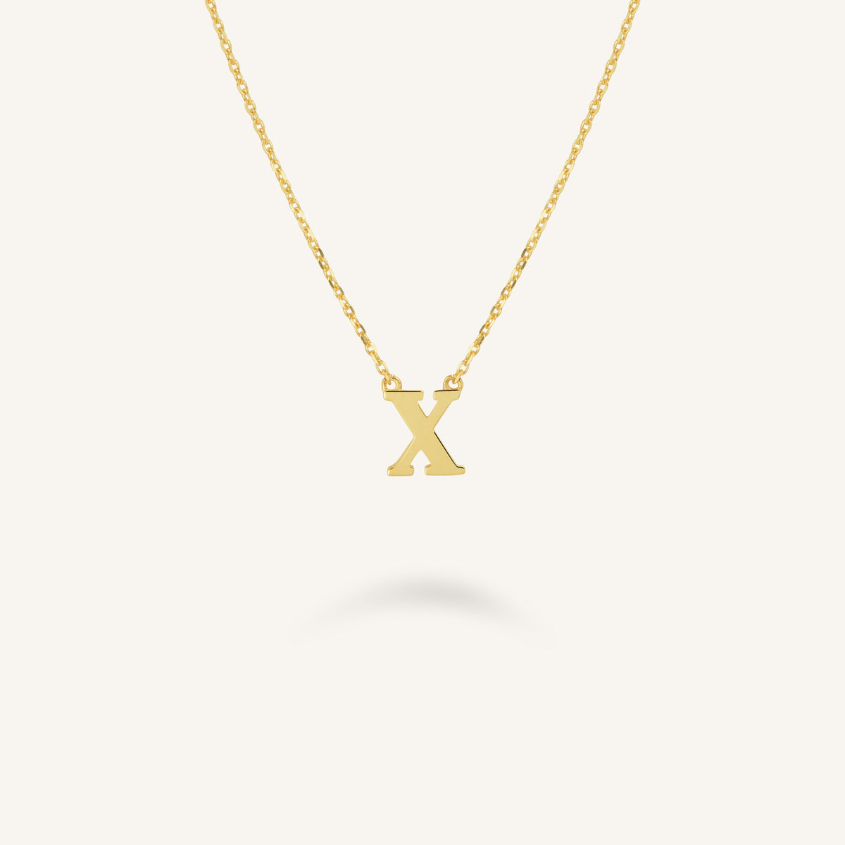Collier Initiale X leftcolumn