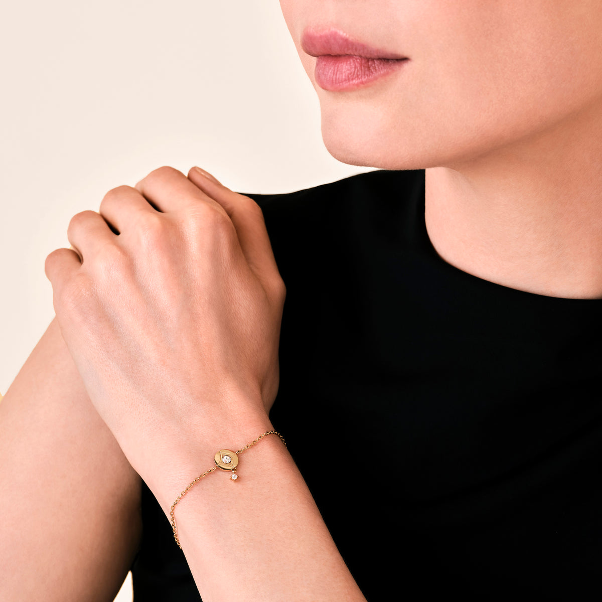 Bracelet Médaille Étoile JBDCG-J1358,leftcolumn