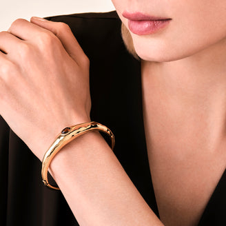 Bracelet Jonc Effet Fondu Marron leftcolumn
