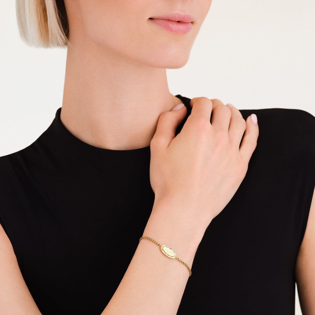 Bracelet Ovale Et Baguette JBOBG-J1151, leftcolumn