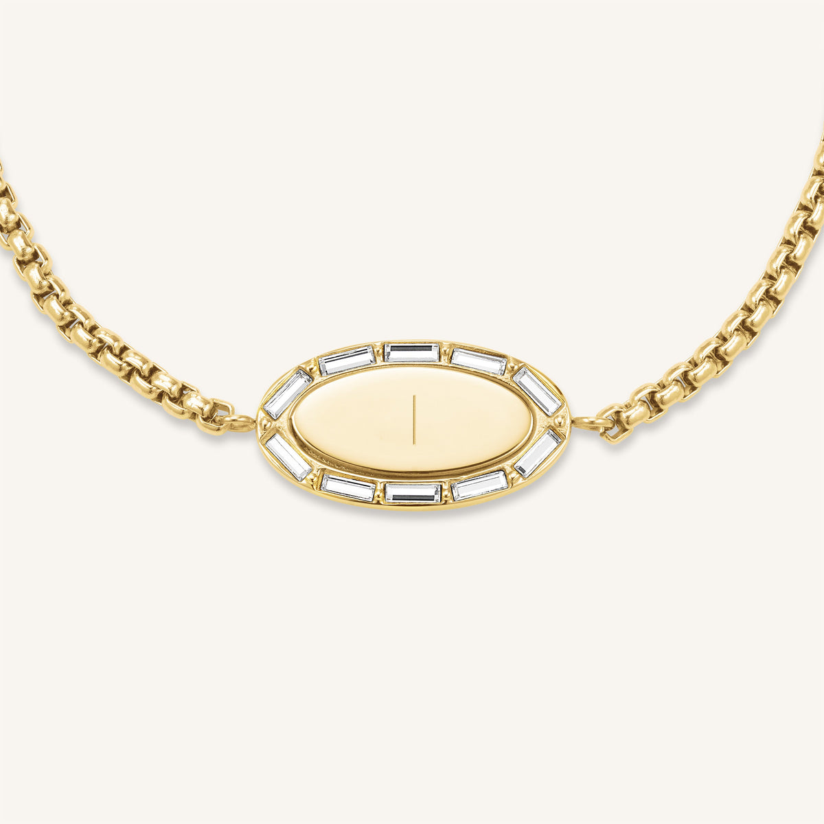 Bracelet Ovale Et Baguette JBOBG-J1151, leftcolumn