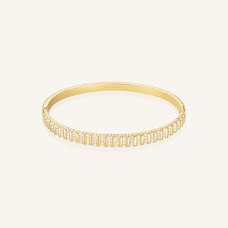 Bracelet Jonc Pavé à Rayures leftcolumn