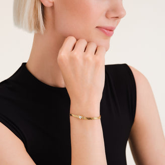 Bracelet Chaîne Serpend Et Cœur JBSWG-J1010,leftcolumn