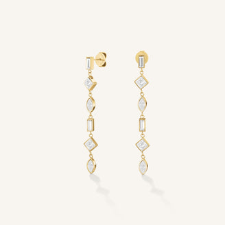 Boucles d’oreilles multi-cristaux leftcolumn,