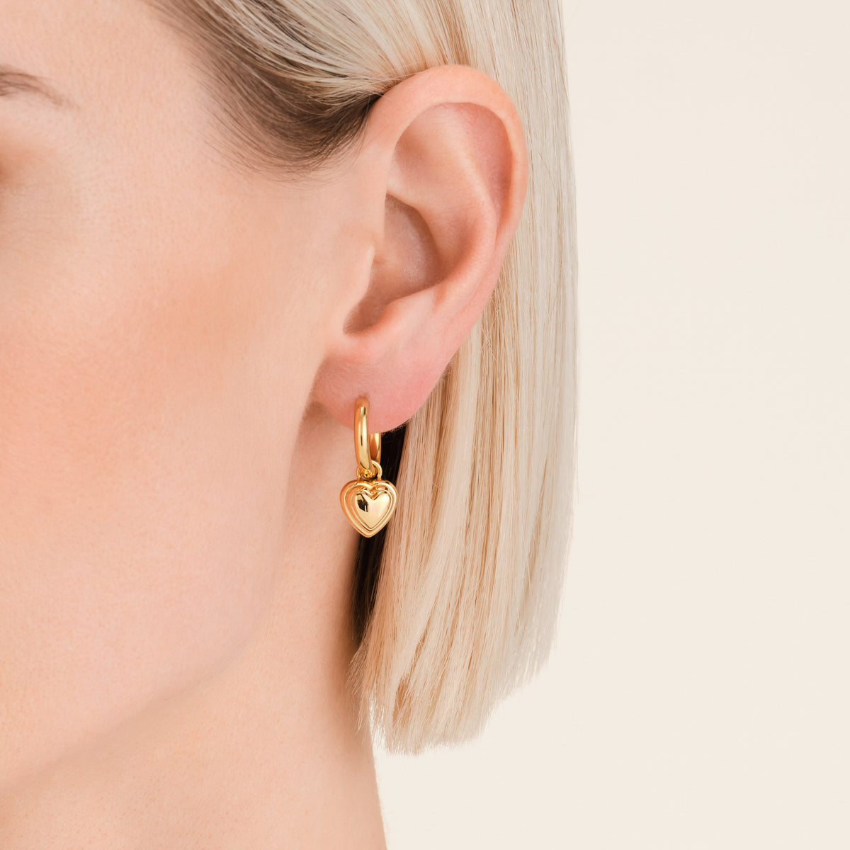 Boucles d'oreilles Breloque Cœur JEHPG-J985,leftcolumn,