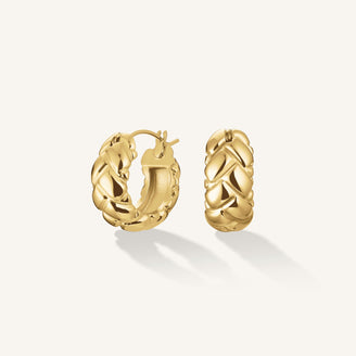 Créoles Mini Tressées leftcolumn