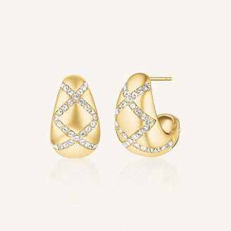 Boucles d'Oreilles Étoile Pavé leftcolumn