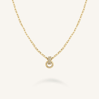 Collier Cristaux Et Rond leftcolumn