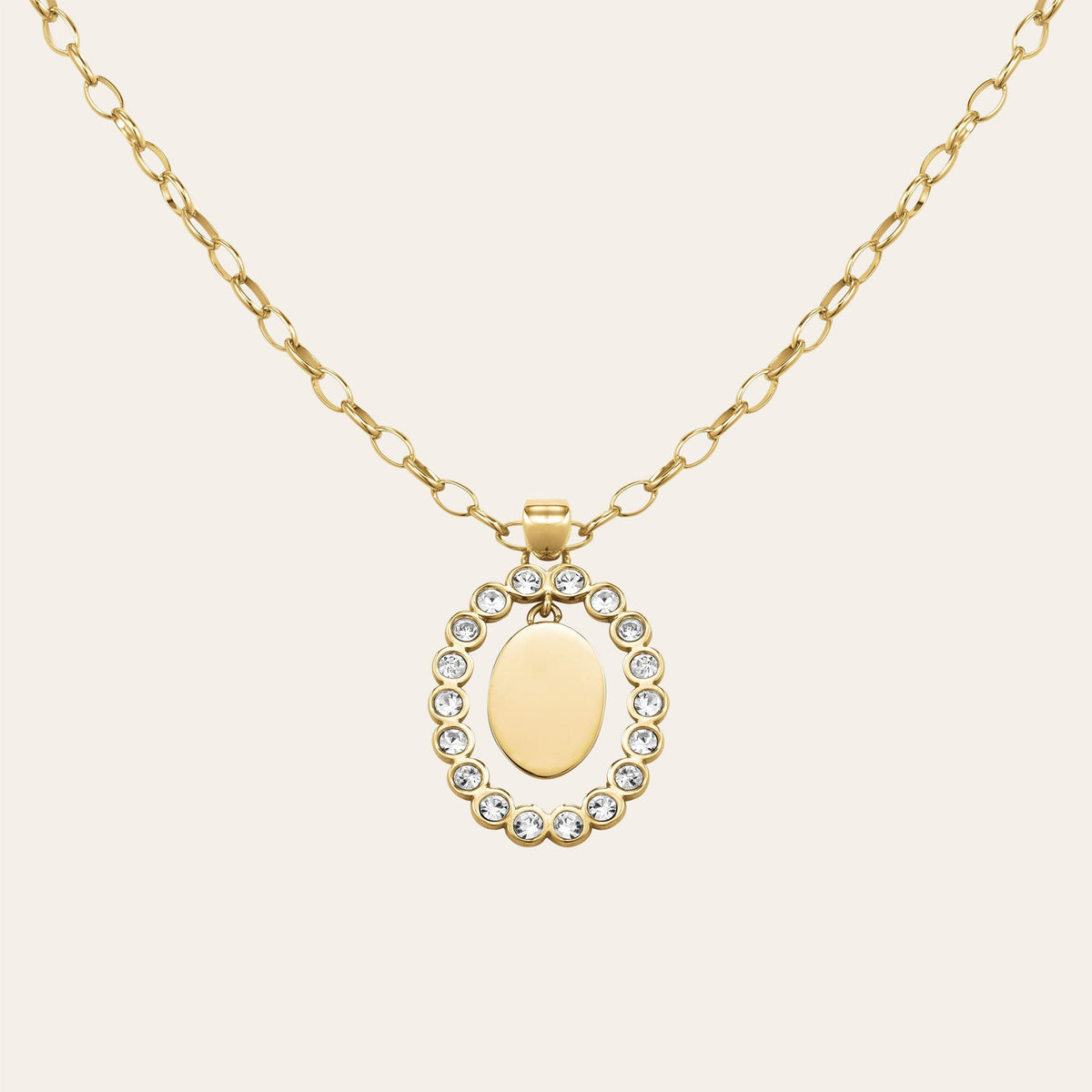 Collier Pendentif Ovale JNCFG-J1145, leftcolumn