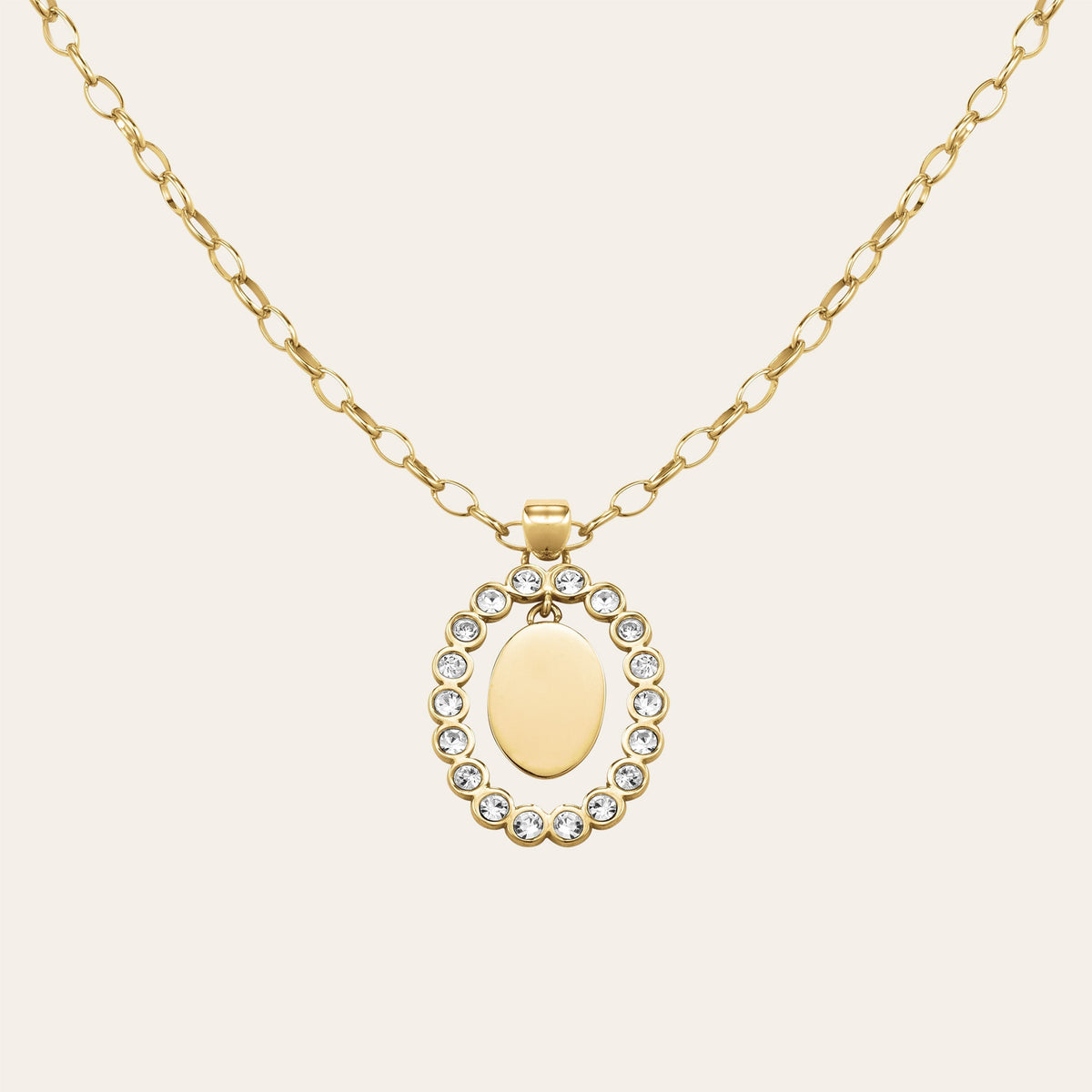 Collier Pendentif Ovale JNCFG-J1145, leftcolumn