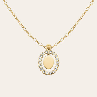 Collier Pendentif Ovale JNCFG-J1145, leftcolumn