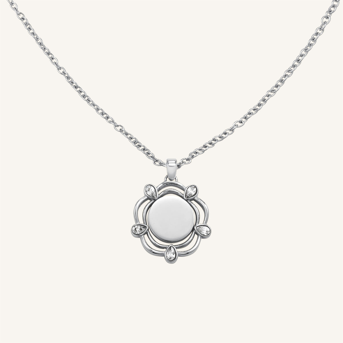 Collier Pendentif Pétales JNCPG-J1149,leftcolumn