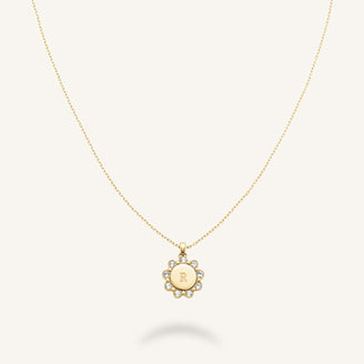 Collier Pendentif Fleur JNFCG-J1144,leftcolumn