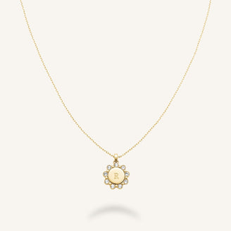 Collier Pendentif Fleur JNFCG-J1144,leftcolumn