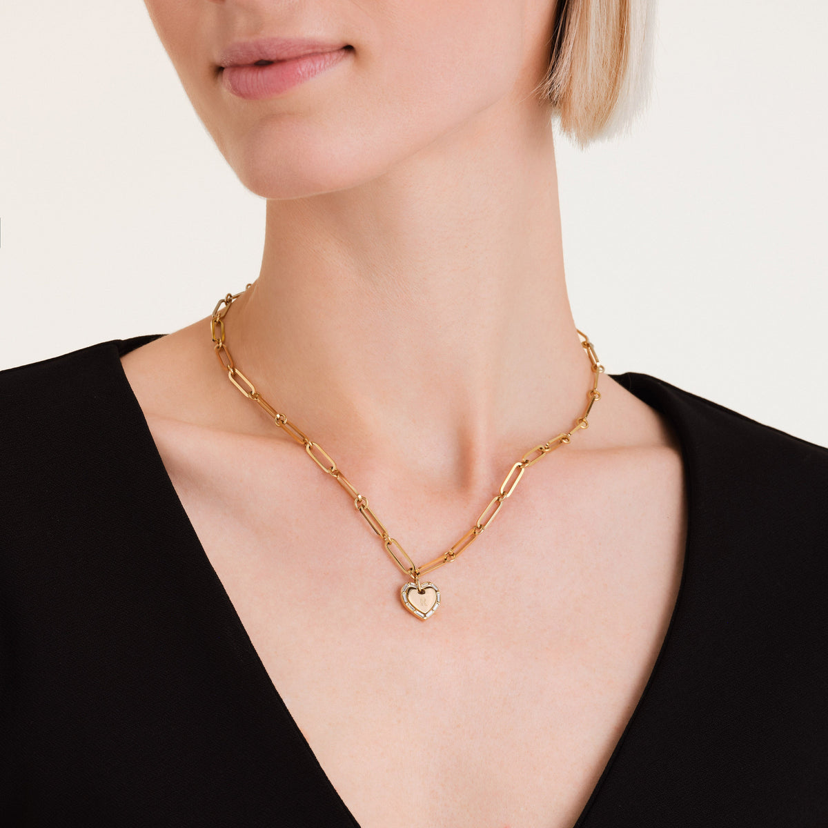 Collier Cœur Et Baguette JNHBG-J1148, leftcolumn
